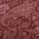 Satin imprimé - CLARISSA - 009 - Cerisier Foncé