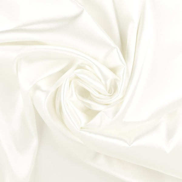 Satin Solid - BLUE HORIZON - 001 - Cream