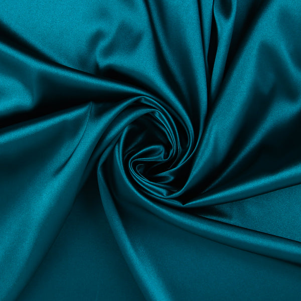 Satin Solid - BLUE HORIZON - 002 - Teal