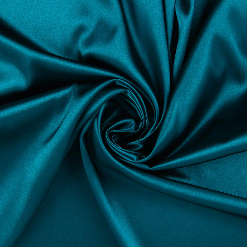 Satin Solid - BLUE HORIZON - 002 - Teal