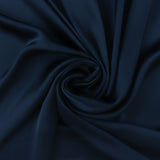 Satin uni - ZARAH - 001 - Marine