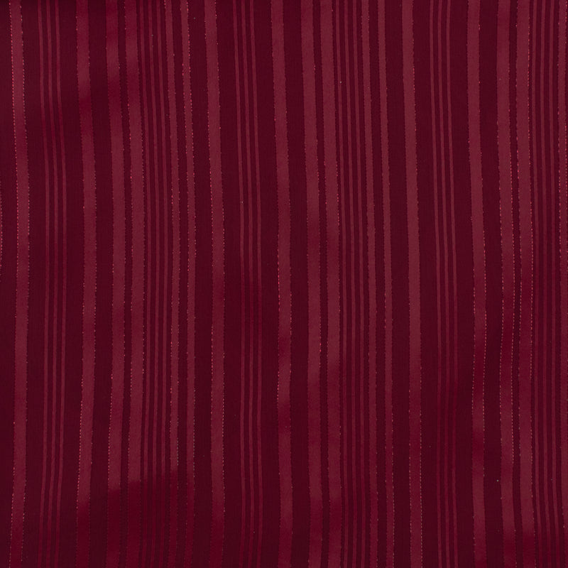 Striped Chiffon Solid - CANNES - 003 - Burgundy
