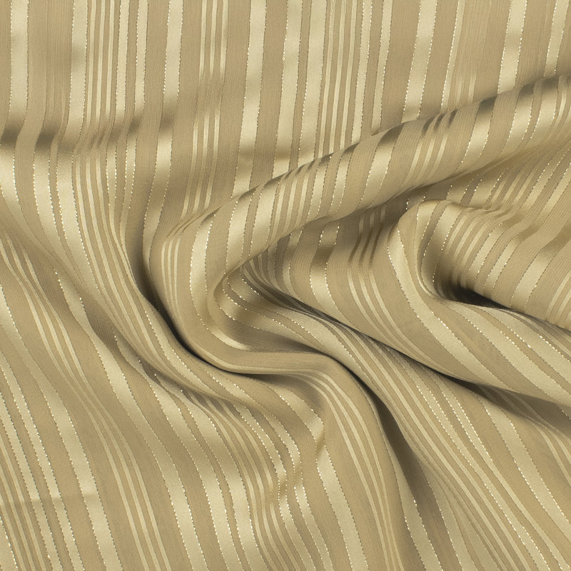 Striped Chiffon Solid - CANNES - 007 - Neutral