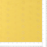 Coloured Eyelet - IN BLOOM EMBROIDERY - 004 - Yellow
