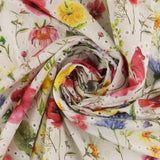 Broderie de coton imprimée - <COVENT GARDEN> - 001 - Blanc