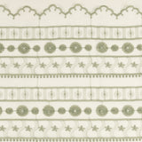 Cotton Voile Embroidery - IN BLOOM - 002 - Sage