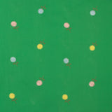 Cotton poplin Embroidery - IN BLOOM - 002 - Green