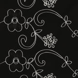 Cotton Embroidery - IN BLOOM - 002 - Black