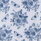 Voile de coton imprimé - BLEUS DU QUOTIDIEN - 001 - Bleu Foncé