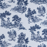 Printed Cotton Voile - EVERYDAY BLUES - 005 - Navy