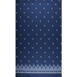 Printed Cotton Voile - EVERYDAY BLUES - 008 - Blue