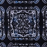 Printed Cotton Voile - EVERYDAY BLUES - 010 - Navy