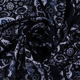 Printed Cotton Voile - EVERYDAY BLUES - 010 - Navy
