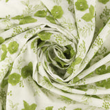 Voile de coton brodé - RÊVERIE - 002 - Pistache