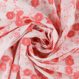 Embroidered Cotton Voile - DAY DREAM - 003 - Peach