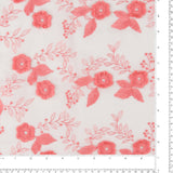 Embroidered Cotton Voile - DAY DREAM - 003 - Peach