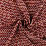 Printed Rayon Twill - MANHATTAN - 001 - Garnet