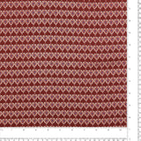 Printed Rayon Twill - MANHATTAN - 001 - Garnet