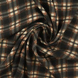 Printed Rayon Twill - MANHATTAN - 004 - Navy