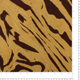 Rayon Twill Print - AROMA - 001 - Coffee