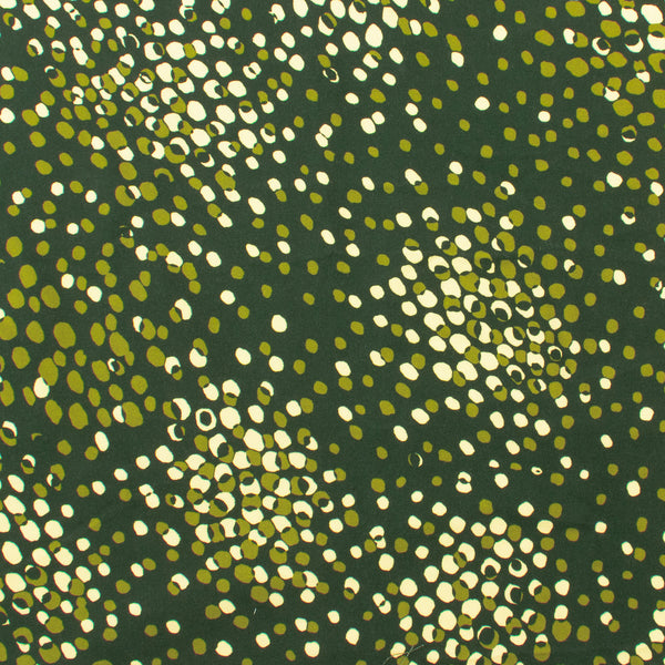 Rayon Twill Print - VERDE - 001 - Dark Green