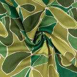 Rayonne sergée imprimée - VERDE - 002 - Vert