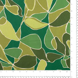 Rayonne sergée imprimée - VERDE - 002 - Vert