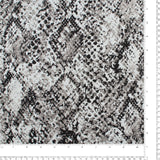 Rayon Twill Print - PANDORA - 003 - Greystone