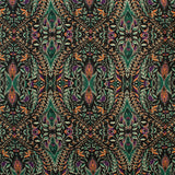 Rayon Twill Print - PANDORA - 008 - Black