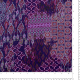 Rayon Twill Print - PANDORA - 010 - Purple