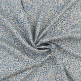Rayon Twill Print - MANCHESTER - 003 - Blue