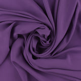 Voile de rayonne unie - <MARLOWE> - 008 - Mauve
