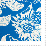 Rayon Voile Print - MARLOWE - 001 - Blue
