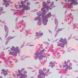 Rayon Voile Print - MARLOWE - 002 - Mauve
