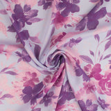 Rayon Voile Print - MARLOWE - 002 - Mauve