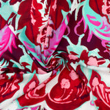 Rayon Voile Print - MARLOWE - 004 - Aqua
