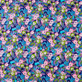 Rayon Voile Print - MARLOWE - 008 - Purple