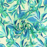 Rayon Voile Print - MARLOWE - 014 - Blue