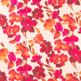 Popeline de rayonne imprimée - <MILA> - 005 - Pêche Pâle