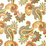 Popeline de rayonne imprimée - <MILA> - 006 - Vert