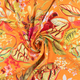 Printed Rayon Poplin - MILA - 009 - Apricot