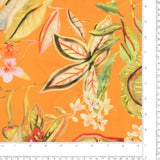 Printed Rayon Poplin - MILA - 009 - Apricot