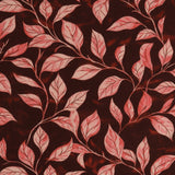 Rayon Poplin Print - MORGAN - 003 - Bordeaux