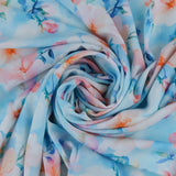 Popeline de rayonne imprimé - <MORGAN> - 008 - Pastel
