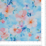 Popeline de rayonne imprimé - <MORGAN> - 008 - Pastel