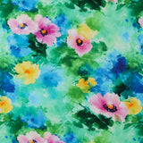 Rayon Poplin Print - MORGAN - 010 - Multicolor
