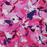 Popeline de rayonne imprimé - <MORGAN> - 011 - Magenta