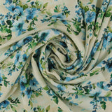 Popeline de rayonne imprimé - <MORGAN> - 022 - Antique
