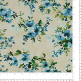 Popeline de rayonne imprimé - <MORGAN> - 022 - Antique