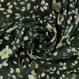 Rayon Poplin Print - MORGAN - 024 - Storm